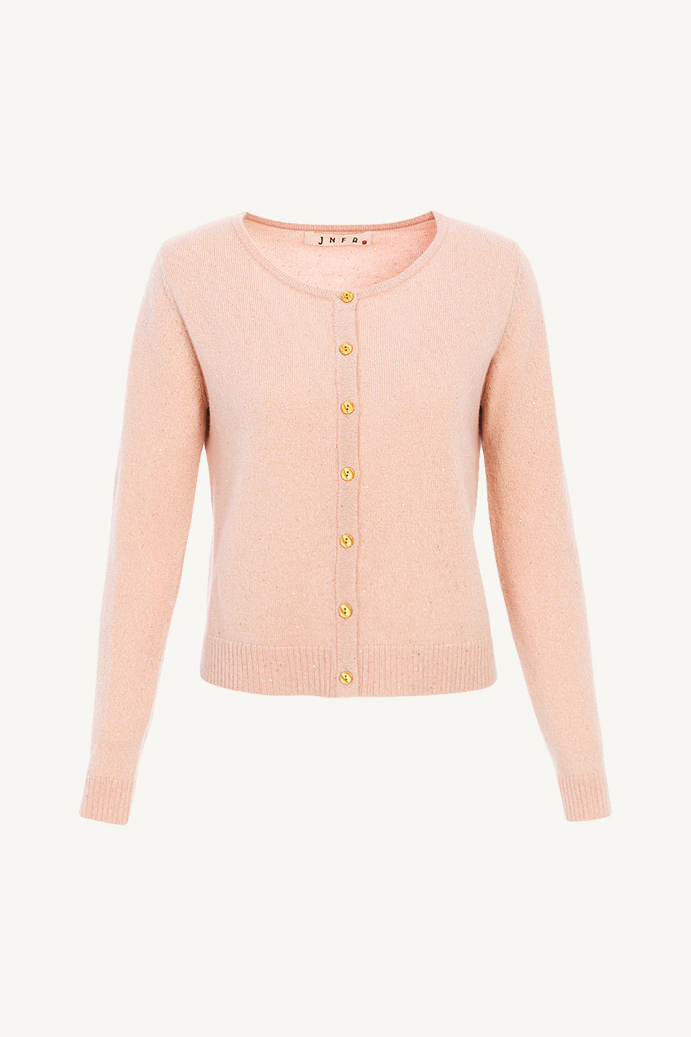 front Cashmere 珠片針織開襟衫