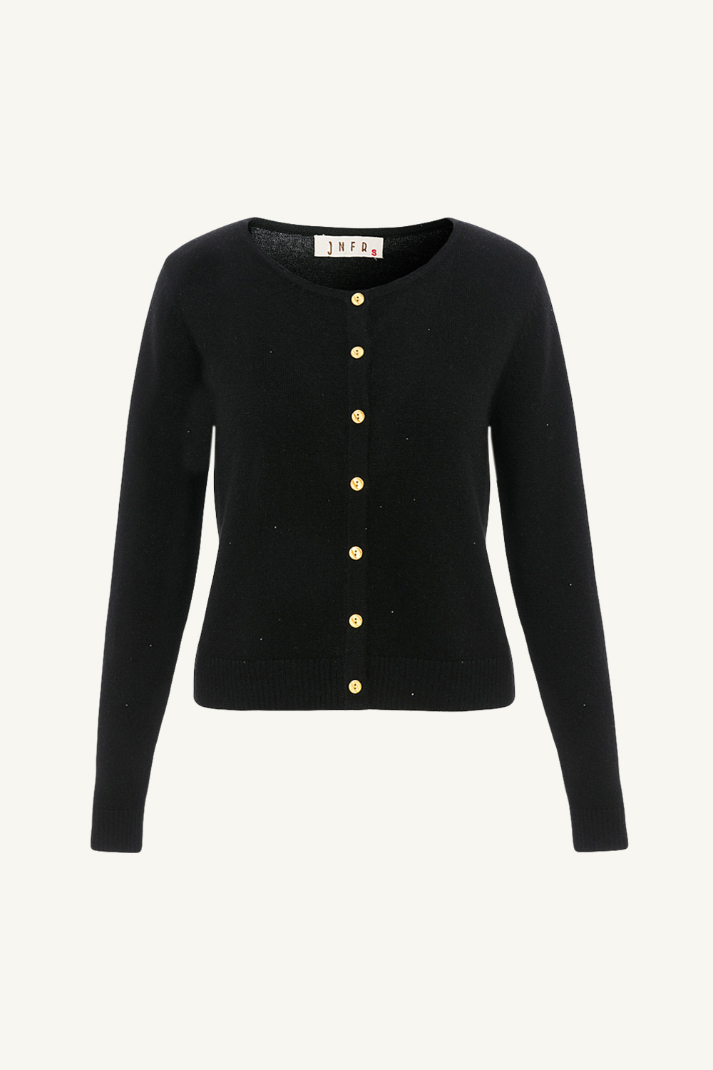 front Cashmere 珠片針織開襟衫