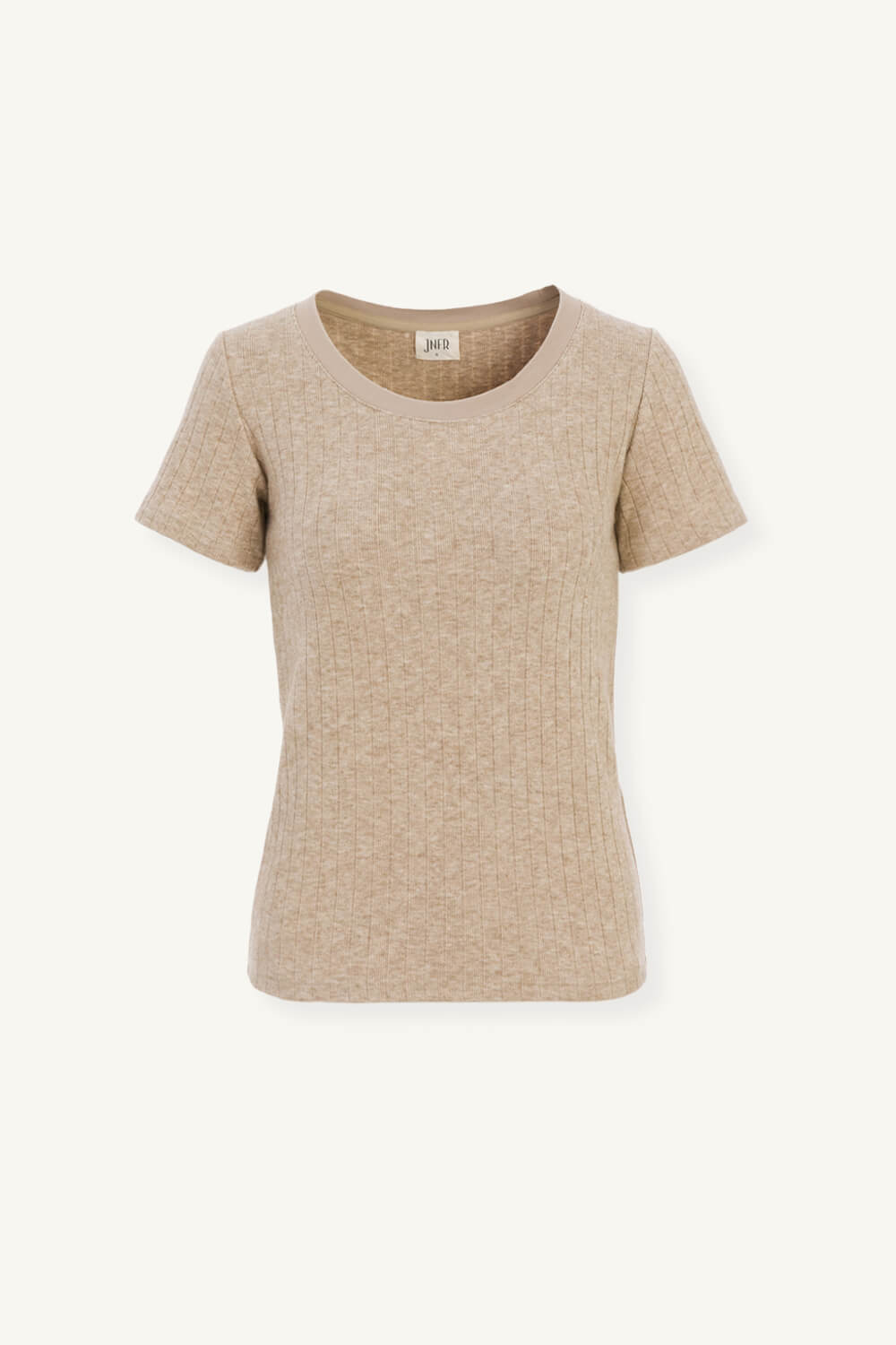 front 坑條短袖Ｔ恤